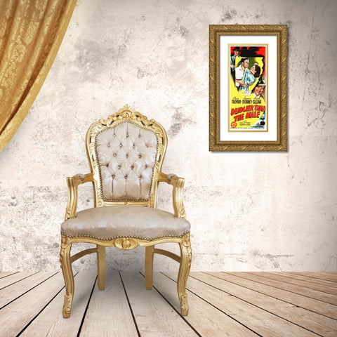 Deadlier Than The Male Gold Ornate Wood Framed Art Print with Double Matting by Hollywood Photo Archive