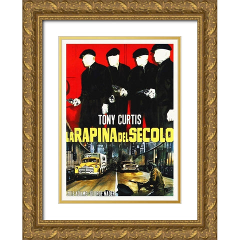 Italian - Bridges To Cross Gold Ornate Wood Framed Art Print with Double Matting by Hollywood Photo Archive