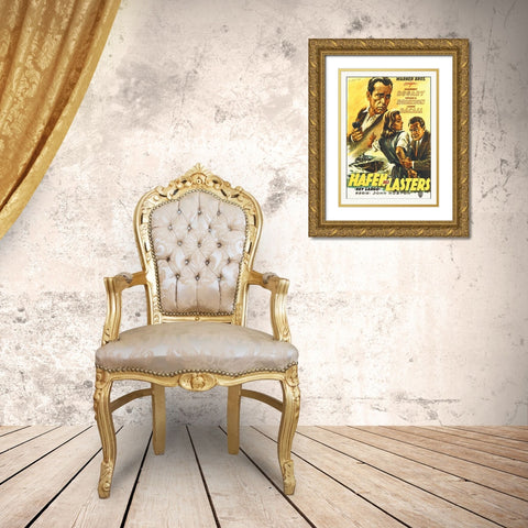 Key Largo Gold Ornate Wood Framed Art Print with Double Matting by Hollywood Photo Archive