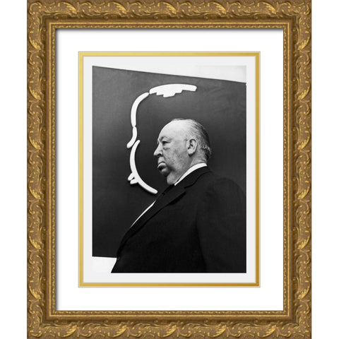 Promotional Still - Alfred Hitchcock Gold Ornate Wood Framed Art Print with Double Matting by Hollywood Photo Archive