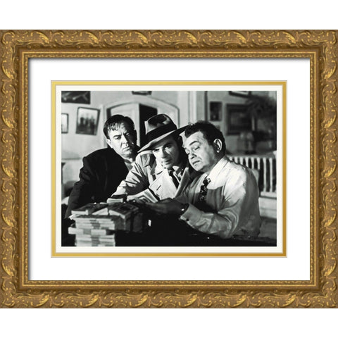 Promotional Still - Key Largo Gold Ornate Wood Framed Art Print with Double Matting by Hollywood Photo Archive