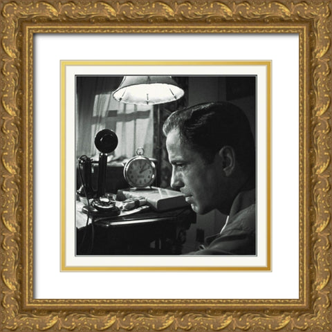 Promotional Still - The Maltese Falcon Gold Ornate Wood Framed Art Print with Double Matting by Hollywood Photo Archive