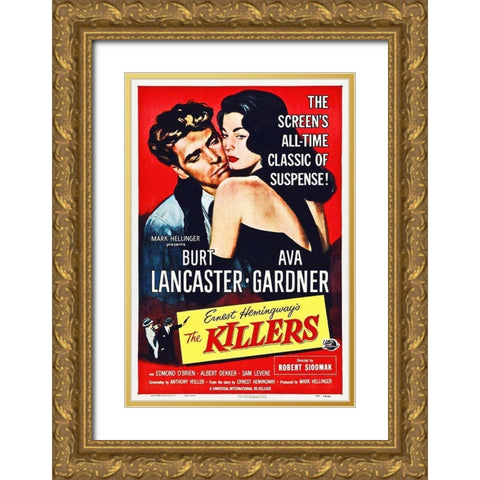 The Killers Gold Ornate Wood Framed Art Print with Double Matting by Hollywood Photo Archive