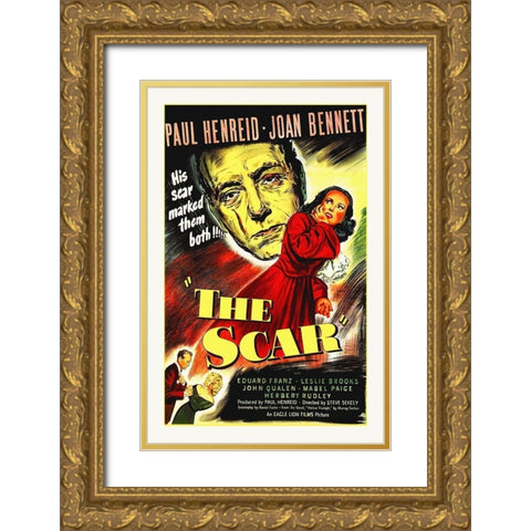 The Scar Gold Ornate Wood Framed Art Print with Double Matting by Hollywood Photo Archive