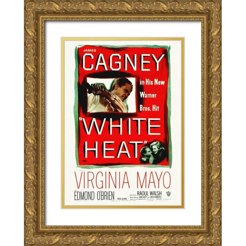 White Heat Gold Ornate Wood Framed Art Print with Double Matting by Hollywood Photo Archive