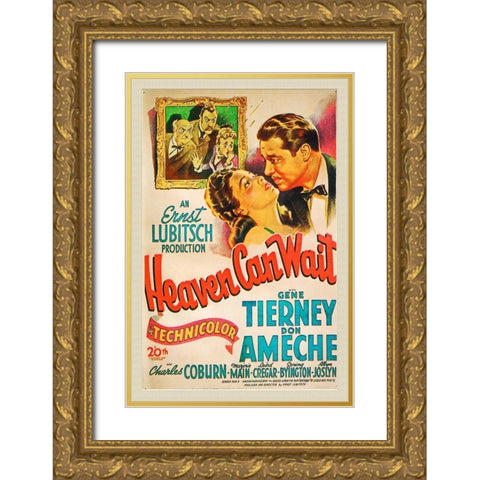 Heaven Can Wait Gold Ornate Wood Framed Art Print with Double Matting by Hollywood Photo Archive