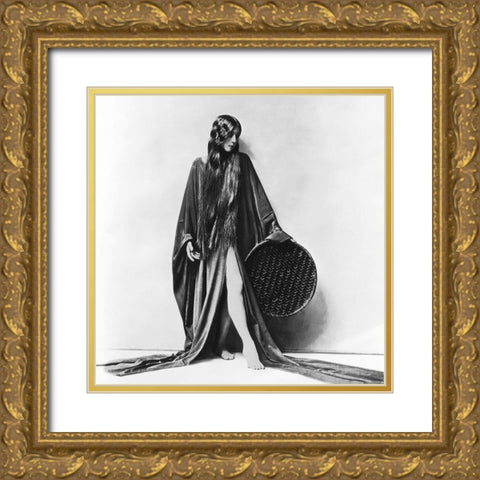 Olive Ann Alcorn Gold Ornate Wood Framed Art Print with Double Matting by Hollywood Photo Archive