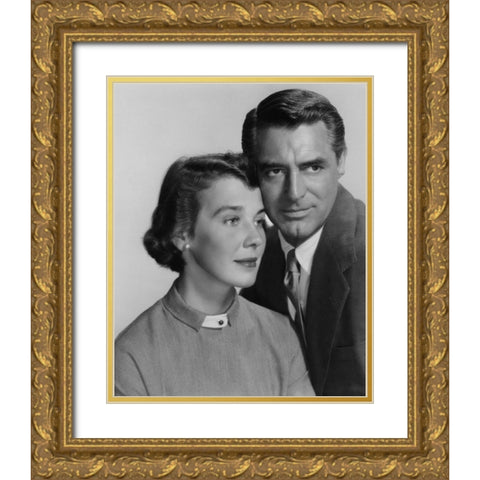 Cary Grant - Room For One More Gold Ornate Wood Framed Art Print with Double Matting by Hollywood Photo Archive