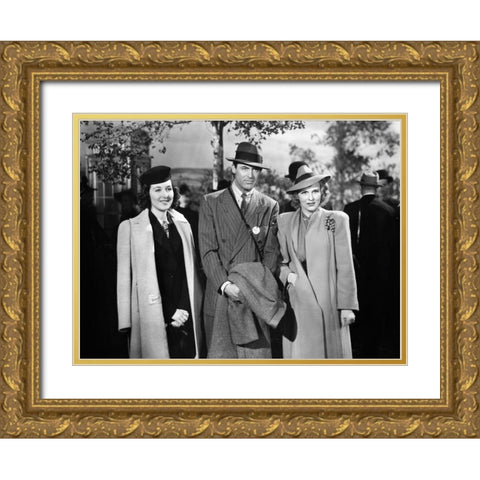 Cary Grant - Suspicion Gold Ornate Wood Framed Art Print with Double Matting by Hollywood Photo Archive