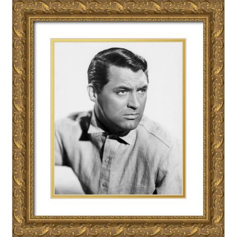 Cary Grant - Talk of the Town Gold Ornate Wood Framed Art Print with Double Matting by Hollywood Photo Archive