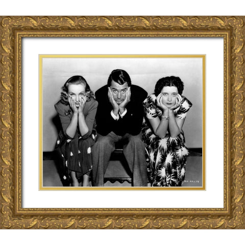 Cary Grant - In Name Only Gold Ornate Wood Framed Art Print with Double Matting by Hollywood Photo Archive