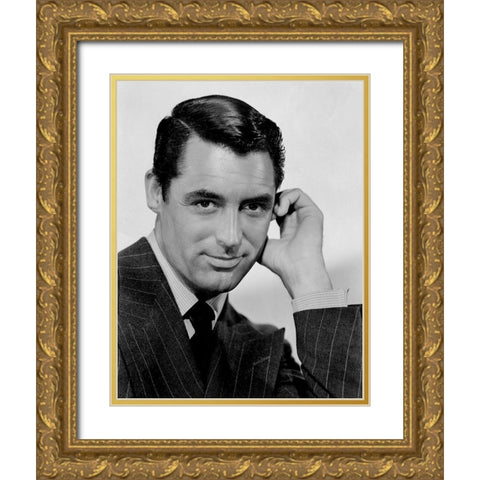 Cary Grant - People Will Talk Gold Ornate Wood Framed Art Print with Double Matting by Hollywood Photo Archive