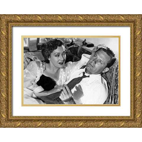 Sunset Boulevard Gold Ornate Wood Framed Art Print with Double Matting by Hollywood Photo Archive