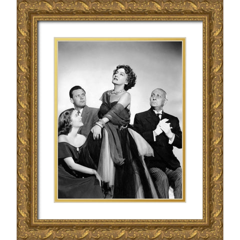 Sunset Boulevard Gold Ornate Wood Framed Art Print with Double Matting by Hollywood Photo Archive