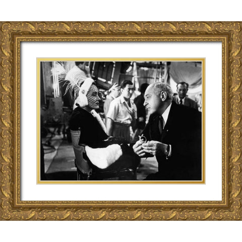 Sunset Boulevard Gold Ornate Wood Framed Art Print with Double Matting by Hollywood Photo Archive
