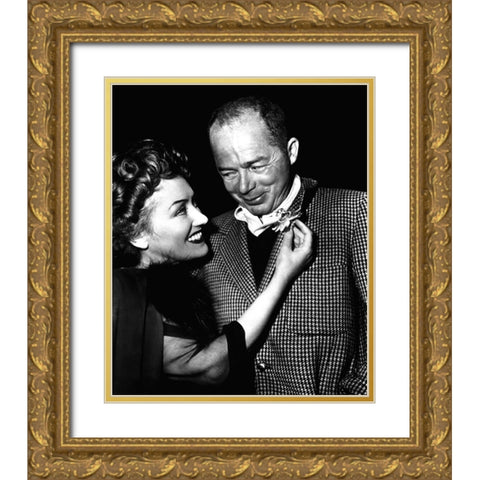 Sunset Boulevard Gold Ornate Wood Framed Art Print with Double Matting by Hollywood Photo Archive