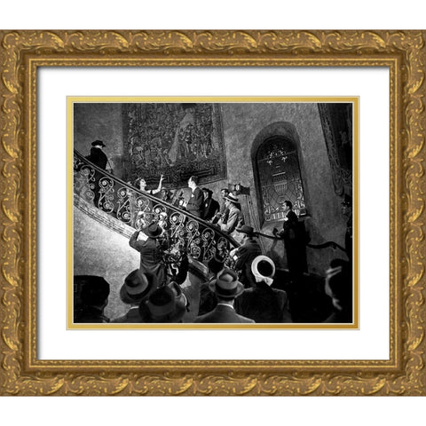 Sunset Boulevard Gold Ornate Wood Framed Art Print with Double Matting by Hollywood Photo Archive