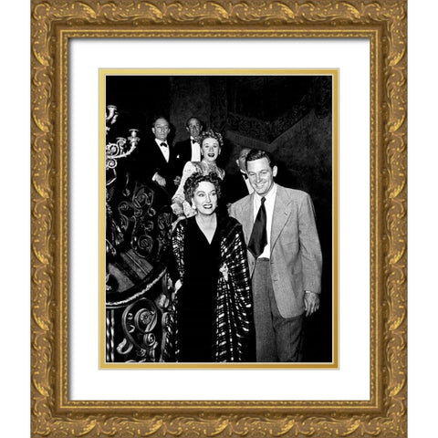 Sunset Boulevard Gold Ornate Wood Framed Art Print with Double Matting by Hollywood Photo Archive
