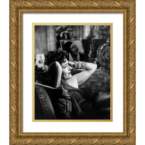 Sunset Boulevard Gold Ornate Wood Framed Art Print with Double Matting by Hollywood Photo Archive
