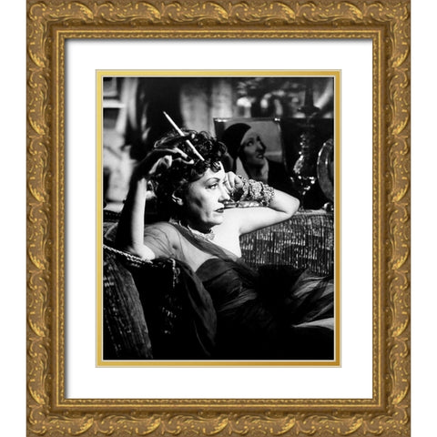 Sunset Boulevard Gold Ornate Wood Framed Art Print with Double Matting by Hollywood Photo Archive