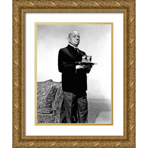 Sunset Boulevard Gold Ornate Wood Framed Art Print with Double Matting by Hollywood Photo Archive