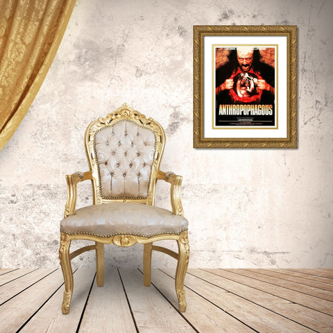 Anthrophagus Gold Ornate Wood Framed Art Print with Double Matting by Hollywood Photo Archive