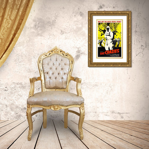 Crazies Gold Ornate Wood Framed Art Print with Double Matting by Hollywood Photo Archive