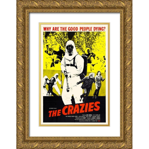 Crazies Gold Ornate Wood Framed Art Print with Double Matting by Hollywood Photo Archive