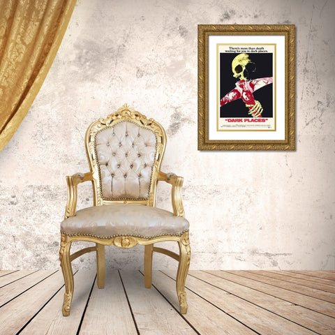 Dark Places Gold Ornate Wood Framed Art Print with Double Matting by Hollywood Photo Archive