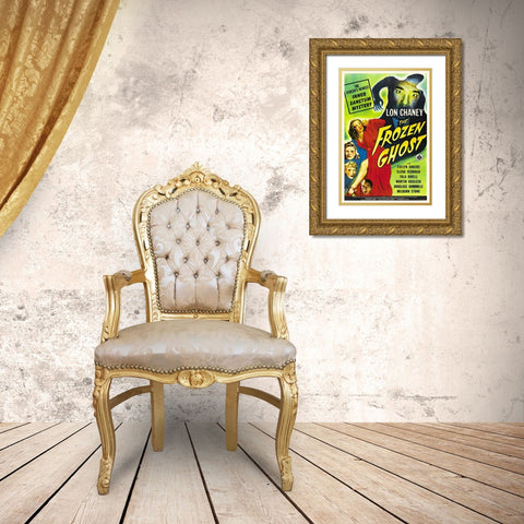 The Frozen Ghost Gold Ornate Wood Framed Art Print with Double Matting by Hollywood Photo Archive