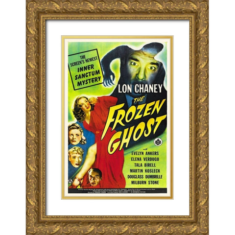 The Frozen Ghost Gold Ornate Wood Framed Art Print with Double Matting by Hollywood Photo Archive