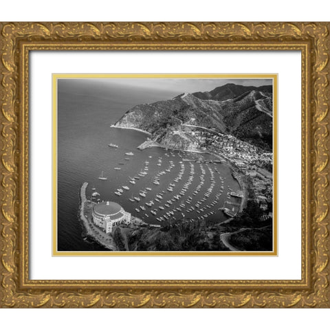 Santa Catalina Island California Gold Ornate Wood Framed Art Print with Double Matting by Highsmith, Carol