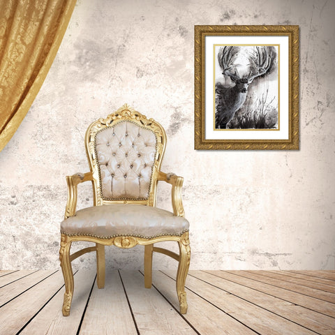 Paunsaugunt Prince    Gold Ornate Wood Framed Art Print with Double Matting by Bawden, Angela