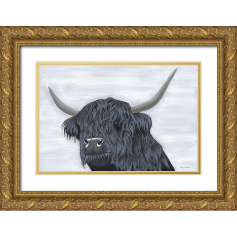 Samson Gold Ornate Wood Framed Art Print with Double Matting by Justice, Ashley