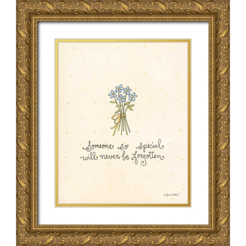 Someone So Special  Gold Ornate Wood Framed Art Print with Double Matting by LaPoint, Annie