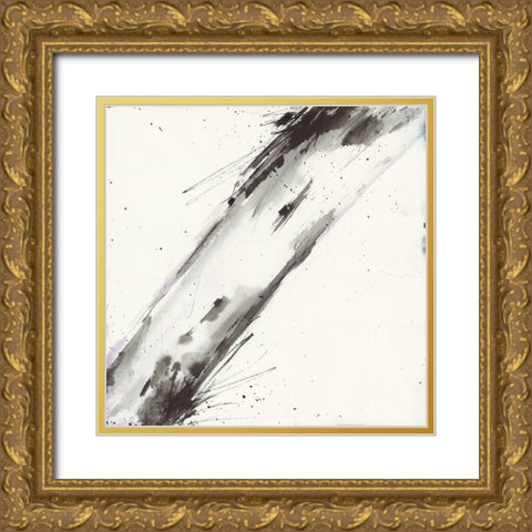 Simplification Series VI Gold Ornate Wood Framed Art Print with Double Matting by Hallowell, Britt