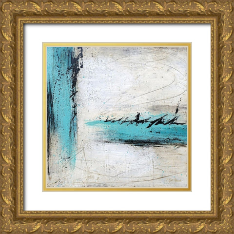Chasing Waterfalls Gold Ornate Wood Framed Art Print with Double Matting by Hallowell, Brit