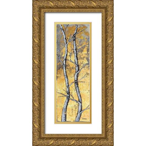 Wildfire Gold Ornate Wood Framed Art Print with Double Matting by Hallowell, Britt