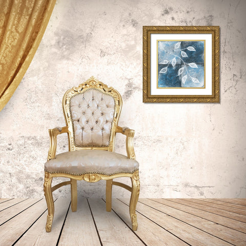 Patchwork Seasons I Gold Ornate Wood Framed Art Print with Double Matting by Hallowell, Britt