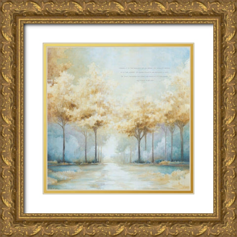Becomes a Tree Gold Ornate Wood Framed Art Print with Double Matting by Cloverfield And Co.