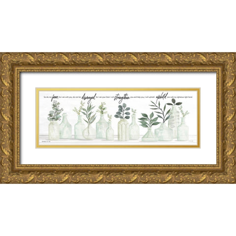 So Do Not Fear Gold Ornate Wood Framed Art Print with Double Matting by Jacobs, Cindy