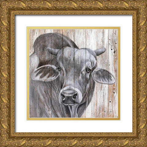 Eyes Wide Open Gold Ornate Wood Framed Art Print with Double Matting by Fifer, Diane