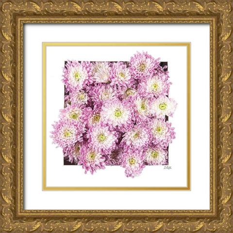 Pretty in Purple II Gold Ornate Wood Framed Art Print with Double Matting by Quillen, Donnie