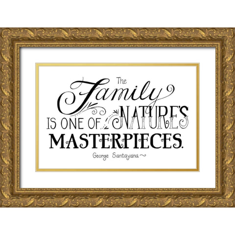 Natures Masterpieces Gold Ornate Wood Framed Art Print with Double Matting by Strain, Deb