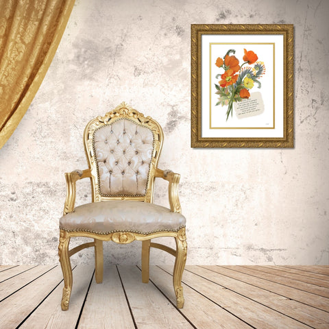 See You Grow Gold Ornate Wood Framed Art Print with Double Matting by House Fenway