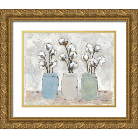 Cotton Cottage Gold Ornate Wood Framed Art Print with Double Matting by Holden, Jennifer