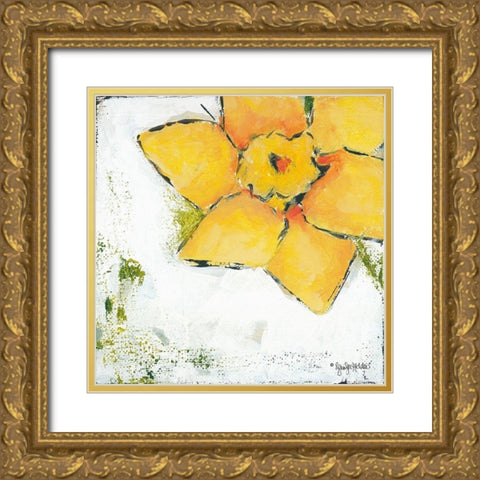 Spring Has Sprung II Gold Ornate Wood Framed Art Print with Double Matting by Holden, Jennifer