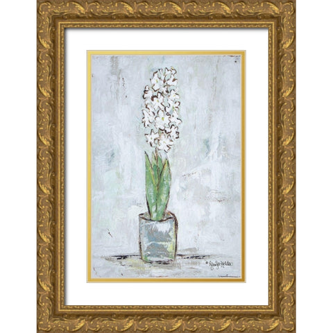 Simple Joys Gold Ornate Wood Framed Art Print with Double Matting by Holden, Jennifer