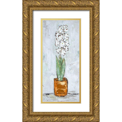Simple Joy     Gold Ornate Wood Framed Art Print with Double Matting by Holden, Jennifer