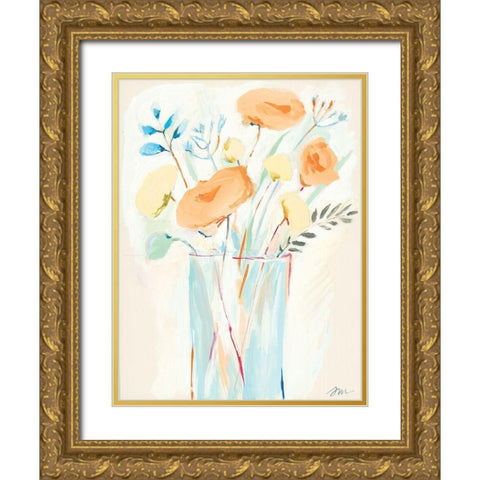 Restful Harmony II Gold Ornate Wood Framed Art Print with Double Matting by Mingo, Jessica